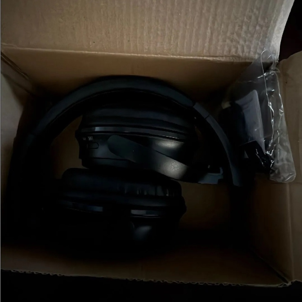 Black Over-Ear Headphones